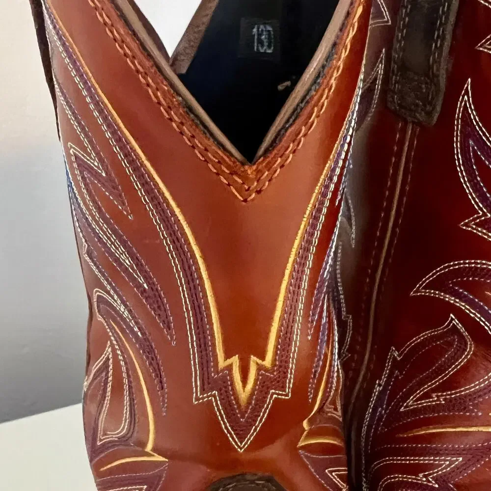Ariat WorkHog XT Cottonwood Mens 13D Brown Leather Soft Toe EH Cowboy Work Boots